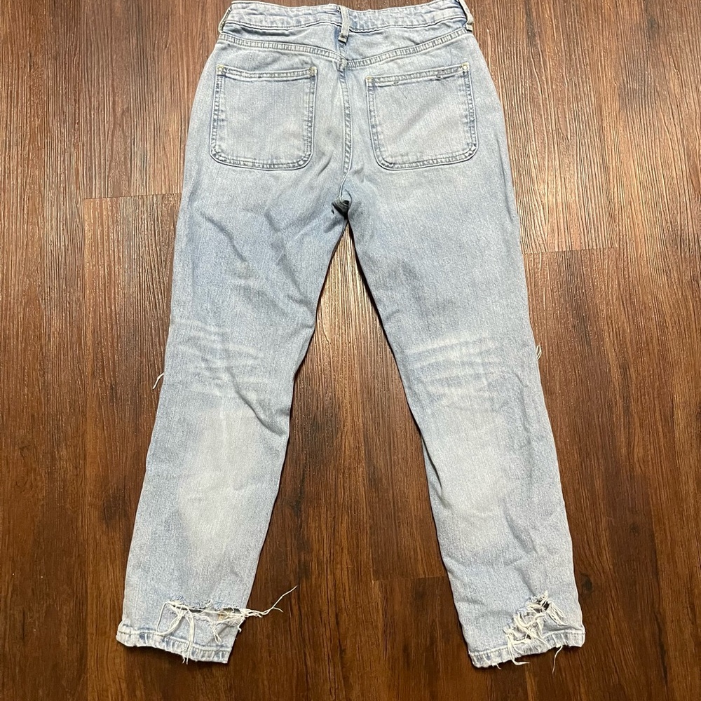 Anthropologie Pilcro and the Letterpress High-Rise Slim Jeans Distressed Grunge - Picture 5 of 8